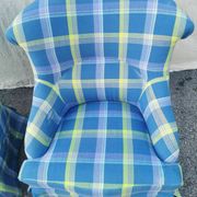Paire de chauffeuses vintage