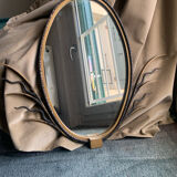 Art Deco wrought iron mirror 1930-1940