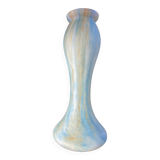 Vase pâte de verre marmoréen