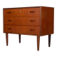 Scandinavian teak chest of drawers from the 1960s.