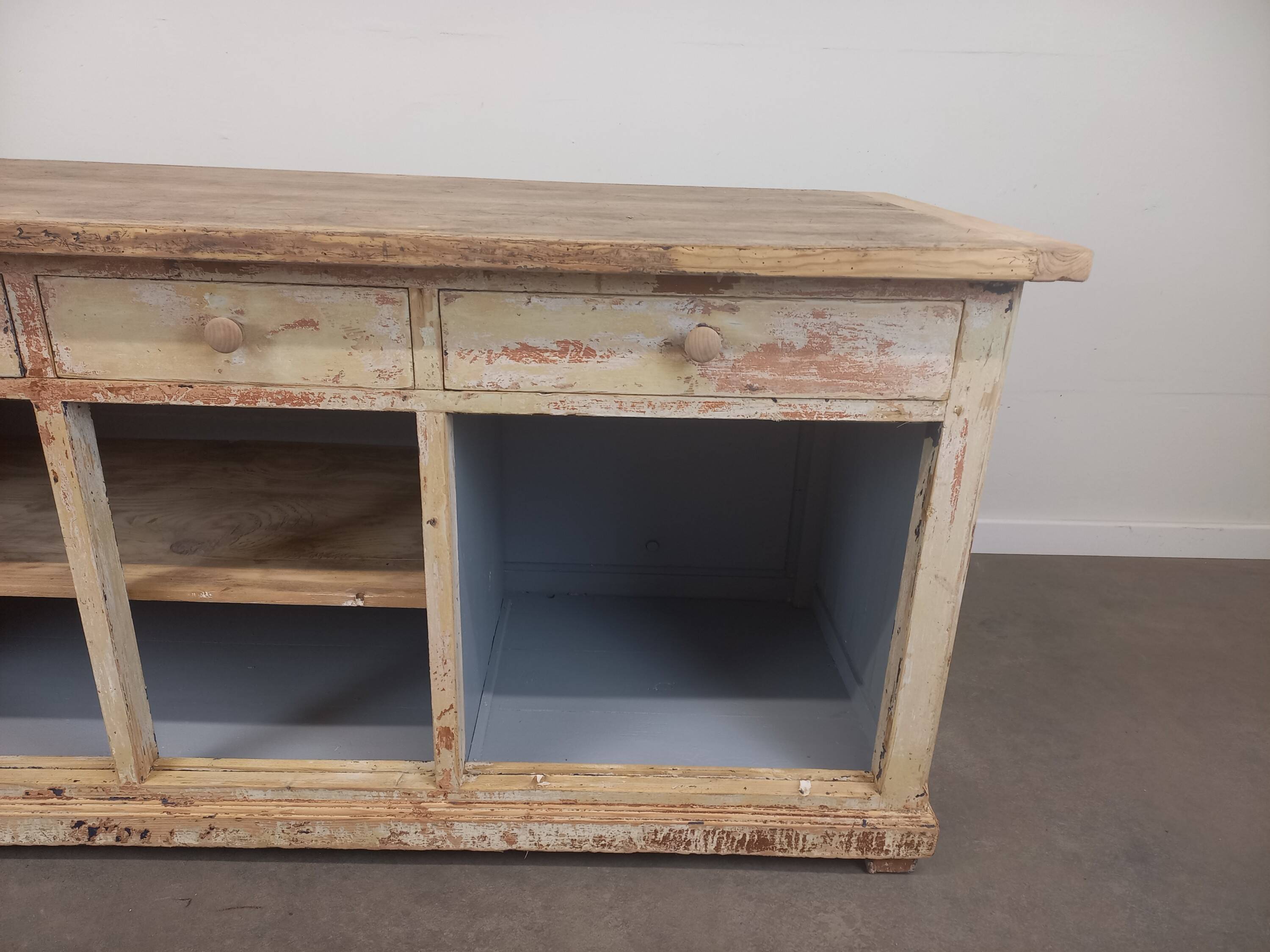 Weathered store bank