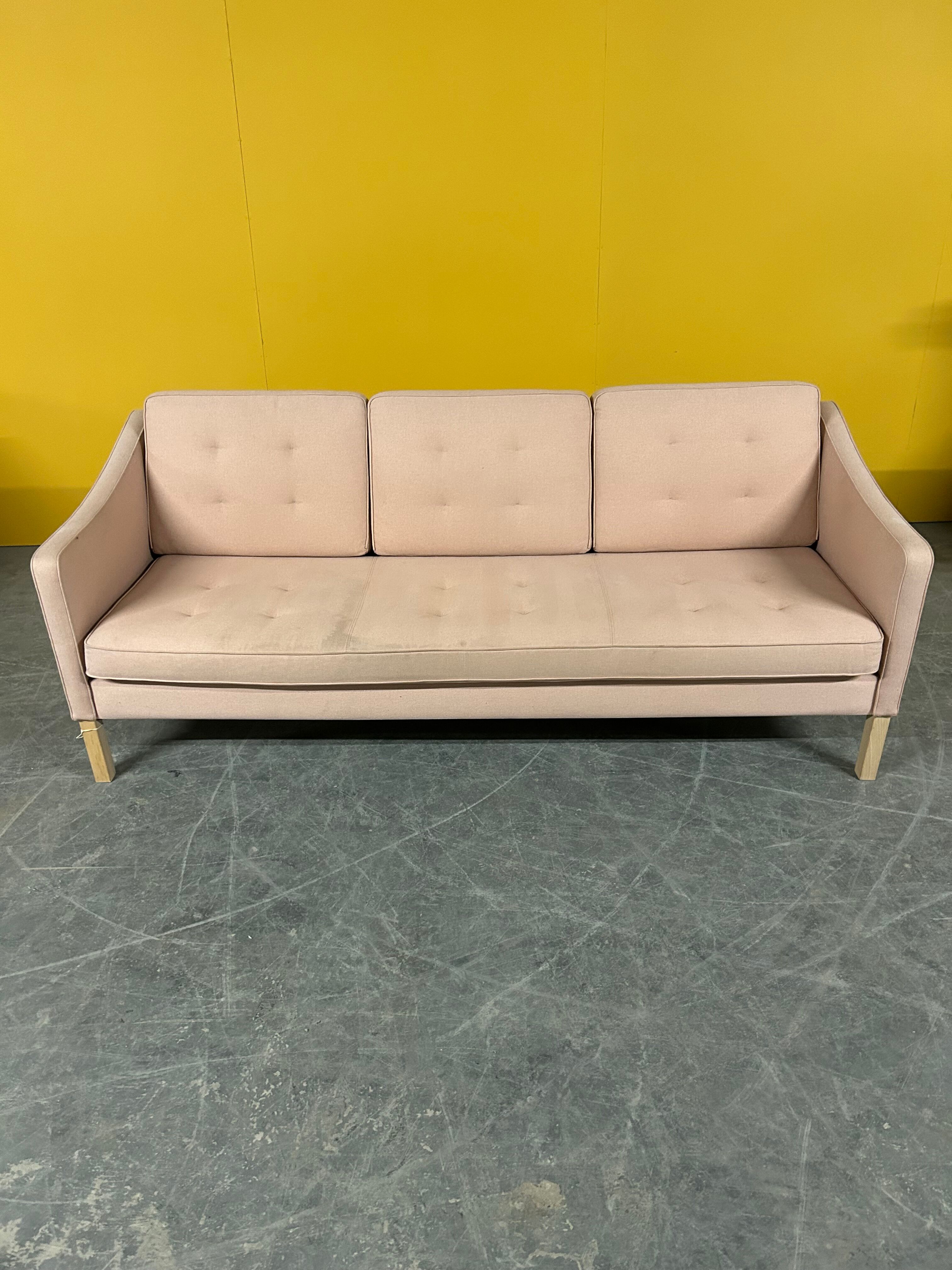 Danish vintage 3 seater sofa 1970s