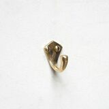 "Mini bronze hook coat rack"