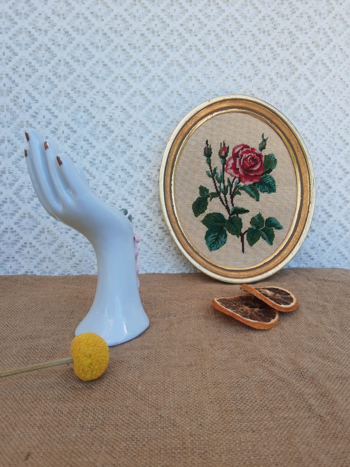 Vintage 70s soliflore ring sizer