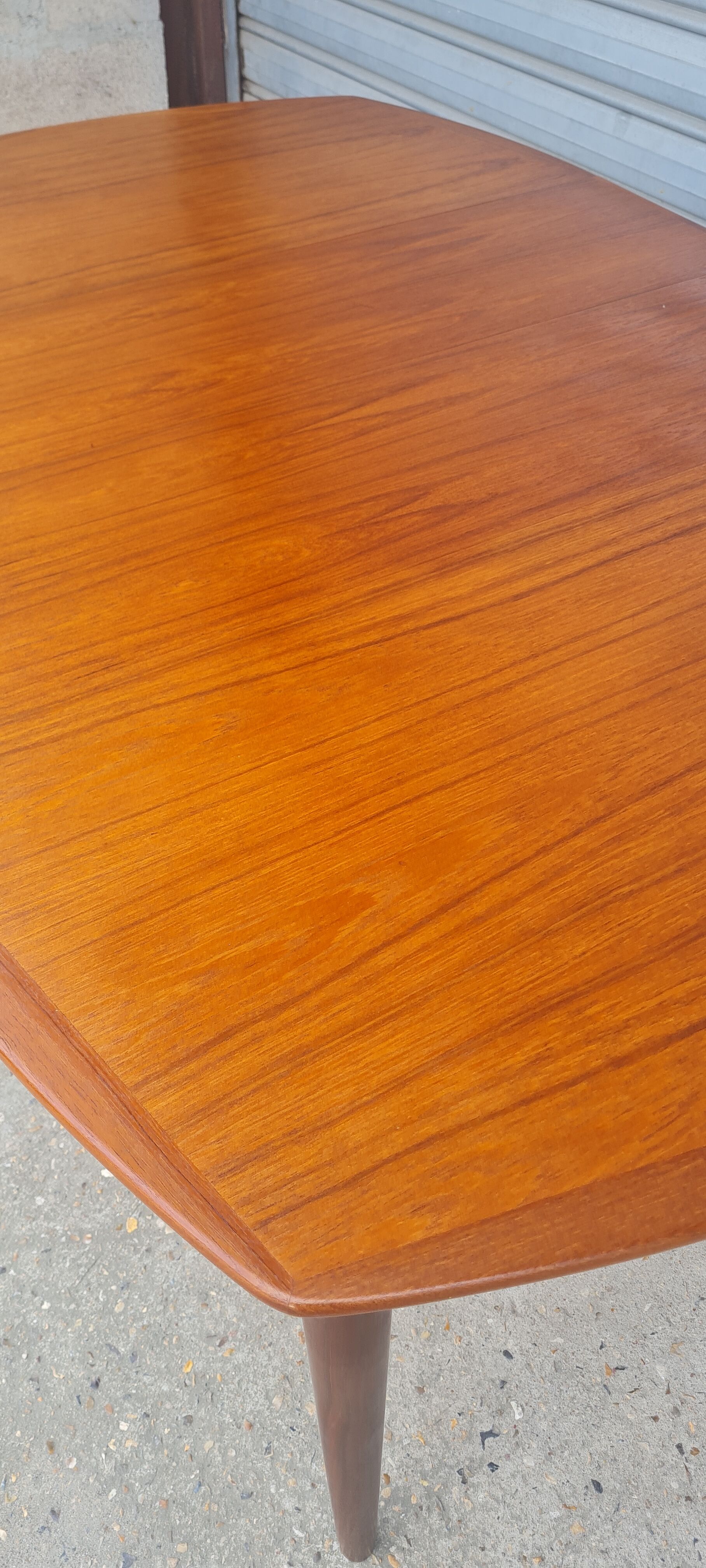 Danish teak dining table by Alf Aarseth for Gustav Bahus