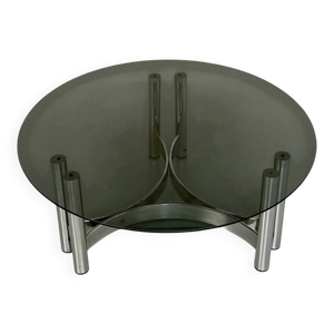 Table basse ronde en - acier