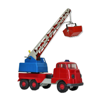 Old toy Strenco crane truck