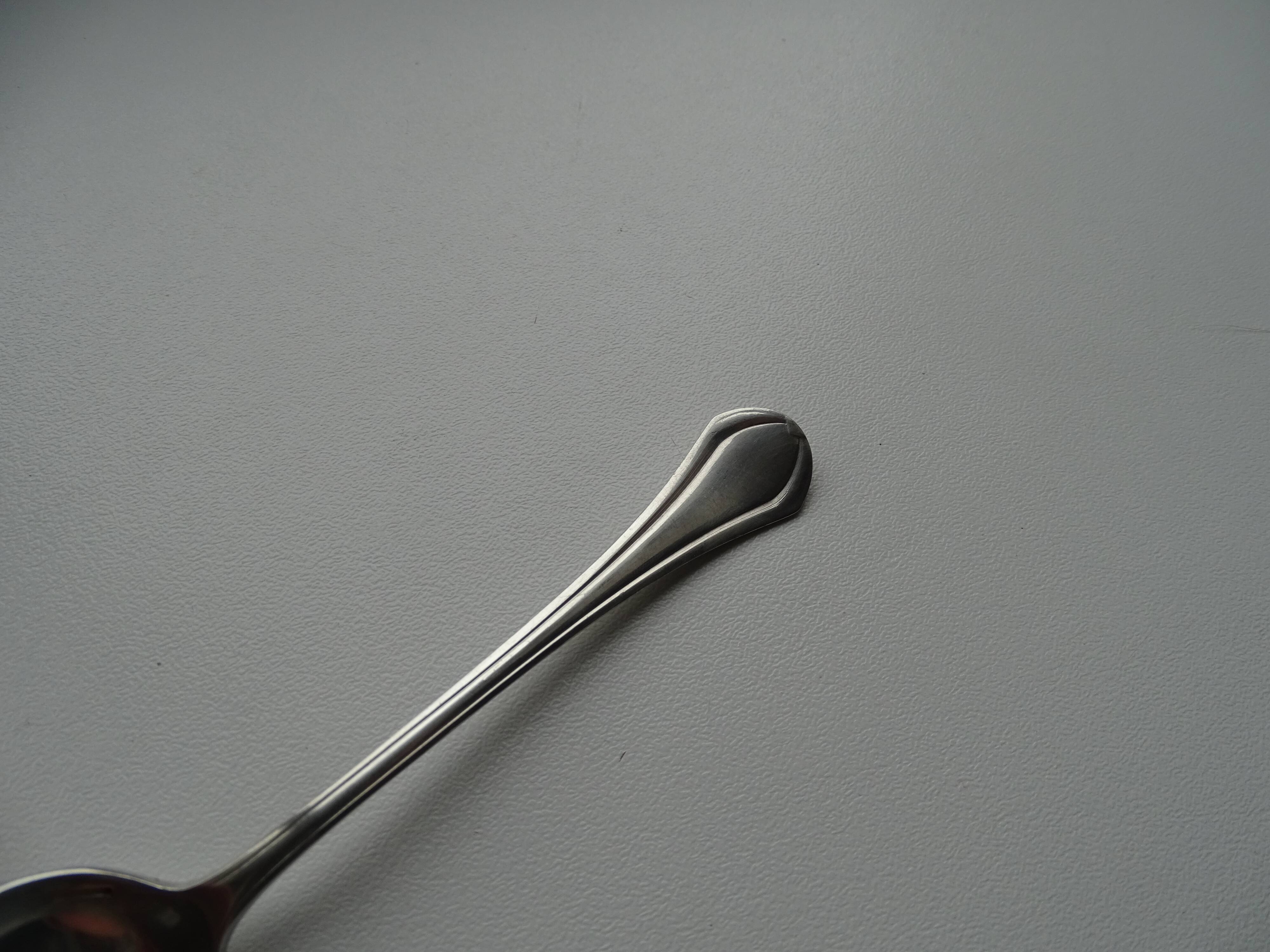 6 dessert spoons silver metal model Printania - 14 cm, Christofle