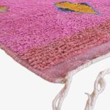 Pink berber rug - 315 x 190 cm
