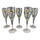 5 Perrier Jouet champagne flutes