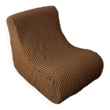 Pair of 70s foam armchairs