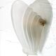 Frosted glass wall light in Art Deco style from the 1980s.