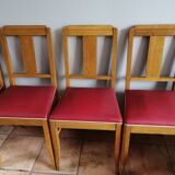 6 Art Deco chairs