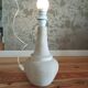 pied de lampe vintage en grès chamotté