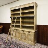 Country Pale Oak Look Bookcase
