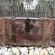 Wooden and metal military case, circa 1960