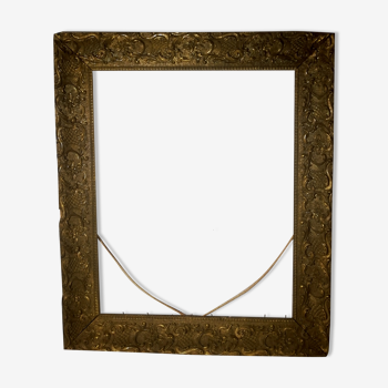 Art deco gold frame