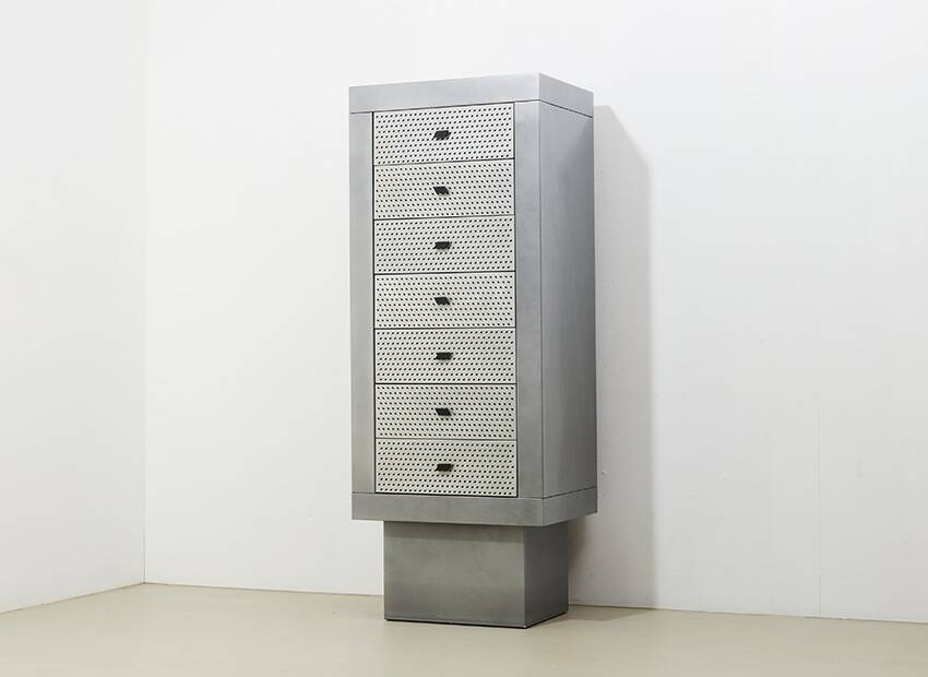 Rare Commode Matteo Thun Settimanale pour Bieffeplast Italie 1985