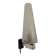 Modernist wall light in glass and brass by Maison Arlus, France circa 1950.