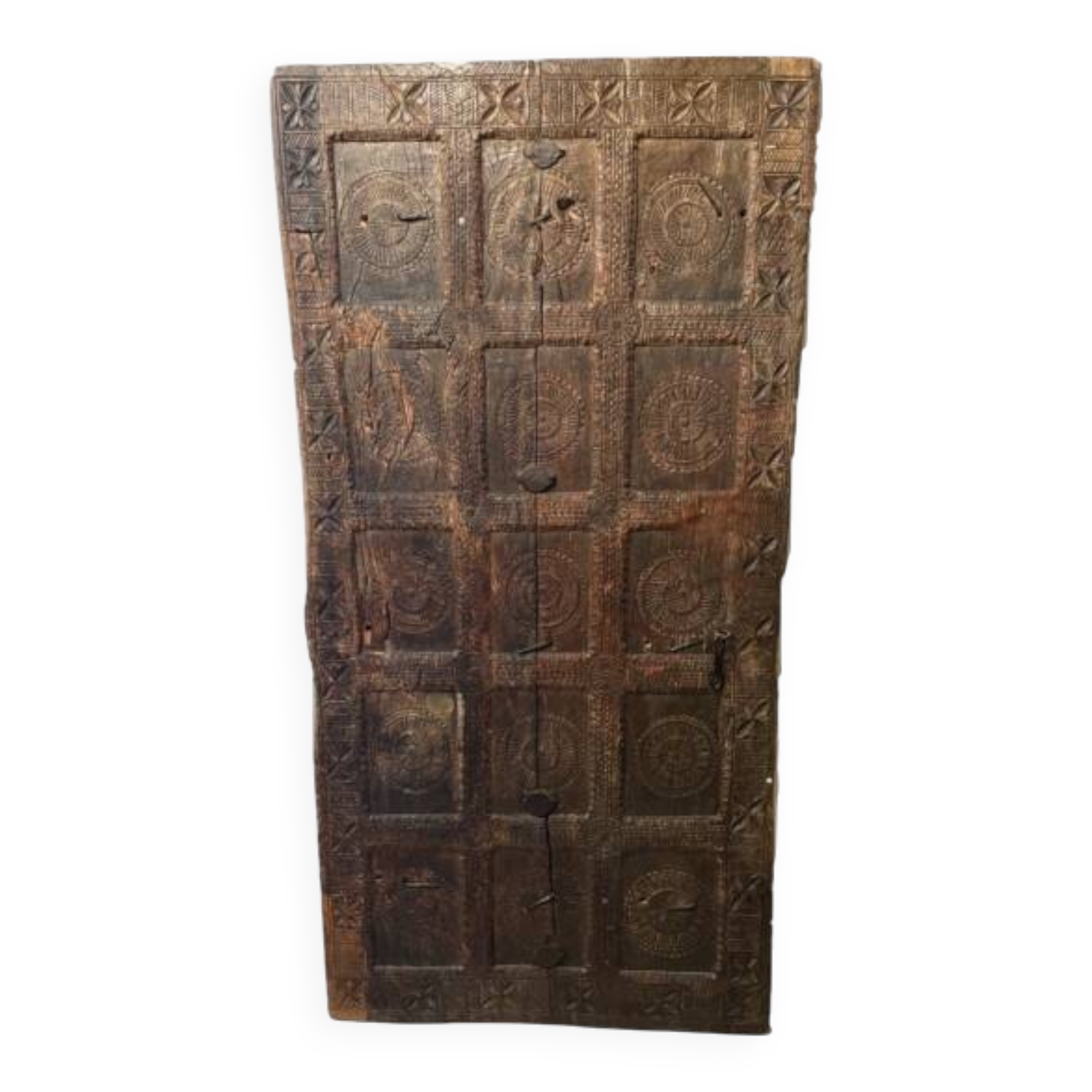 Ancient teak door from Orissa