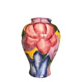 Hand-Painted Italian Ceramic Vase