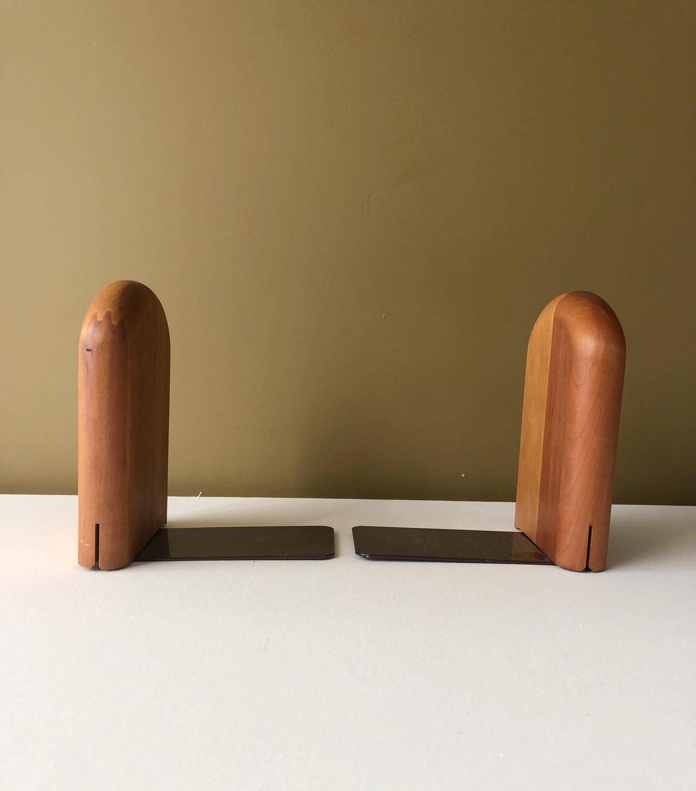Pair of large Scandinavian bookends