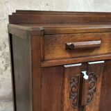 Art Deco oak sideboard