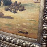 Painting on wood