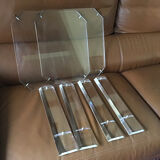 Tables en plexiglass