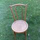 Chaise bistrot en bois courbé