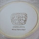 6 stoneware soup plates