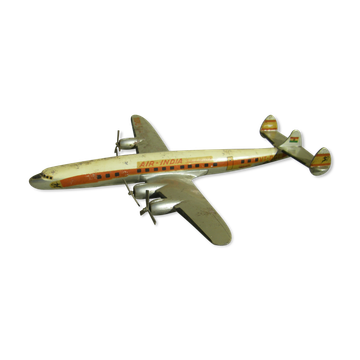 Old aluminum aircraft