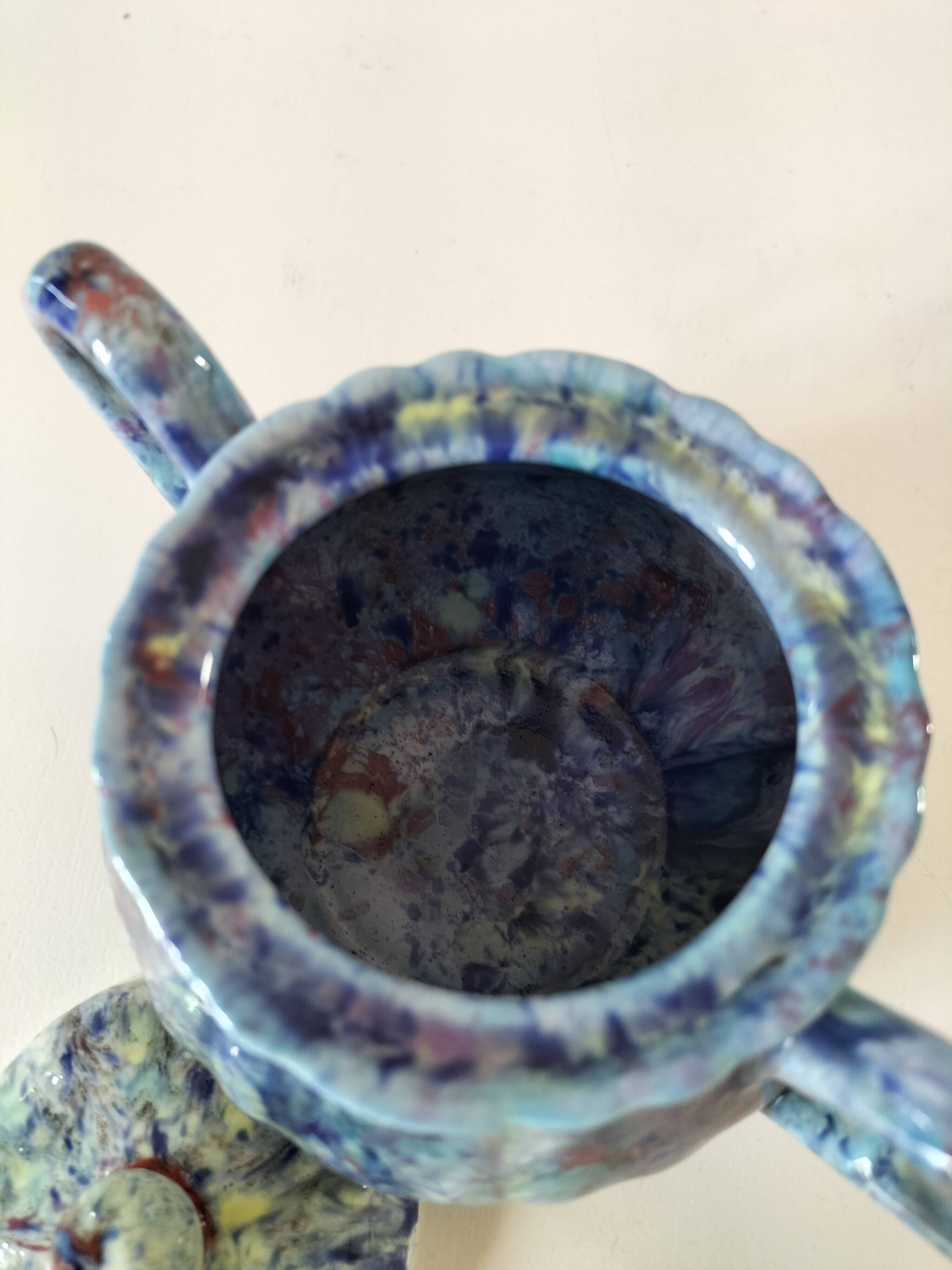 Sugar bowl Gaston Gaubier - Morvan 1960s