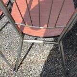 4 chaises MDJ  sixties seventies
