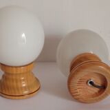Pair of bedside lamps