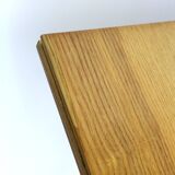 Restored Ash Veneered Extendable Dining Table, 1960s
