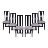 Mid-Century Dining Chairs in Beech from Thon, 1970s, Set of 6