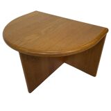 Vintage  side tables in oak minimalist design