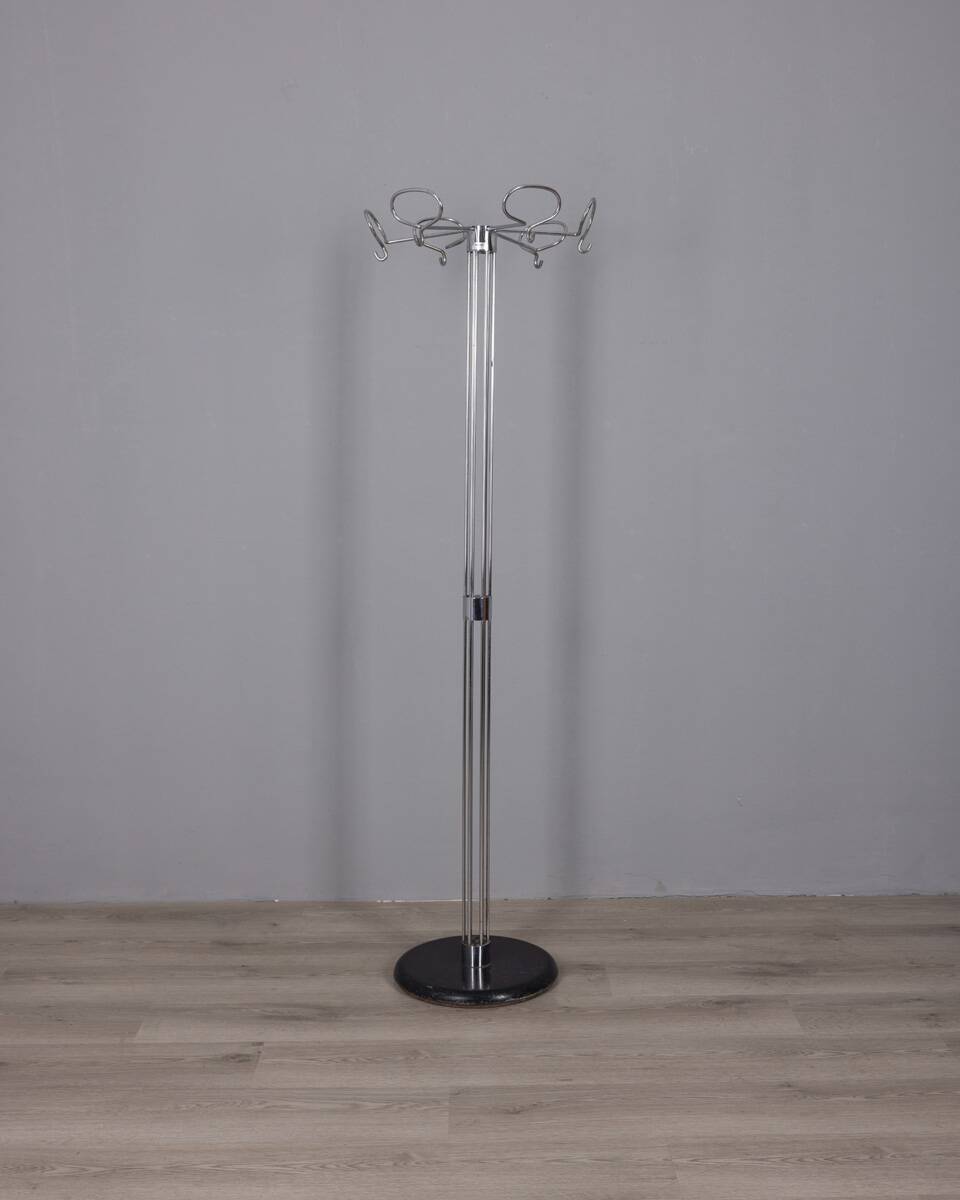 Vintage 1970s floor coat rack designed by Isao Hosoe for Valenti