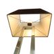 Eichholtz Arlington Design Floor Lamp Stainless Steel Granite Base 152cm