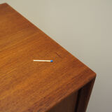 Enfilade en teck, design danois, années 1960, Danemark