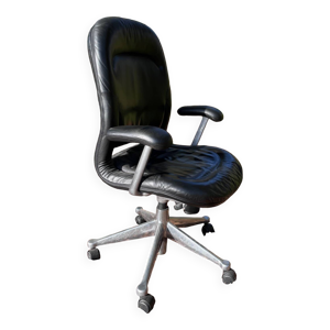 fauteuil en cuir Herman Miller