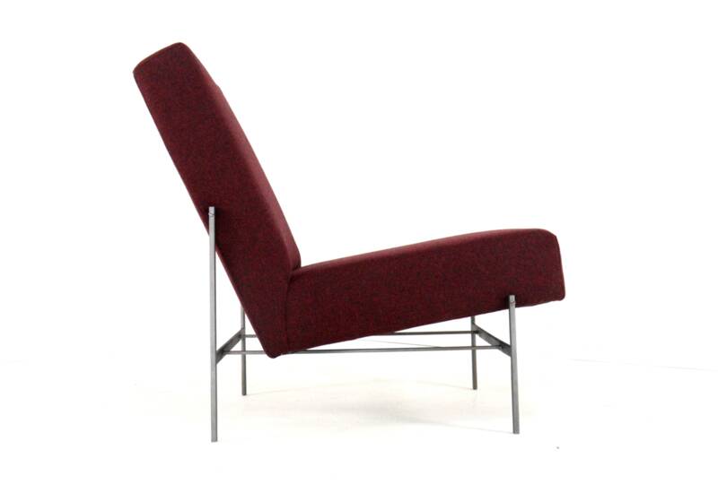Mid Century Modern Designer minimalist easy chair 'Velp'