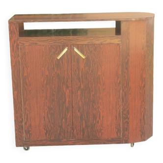 Vintage desktop furniture "flamed mahogany"