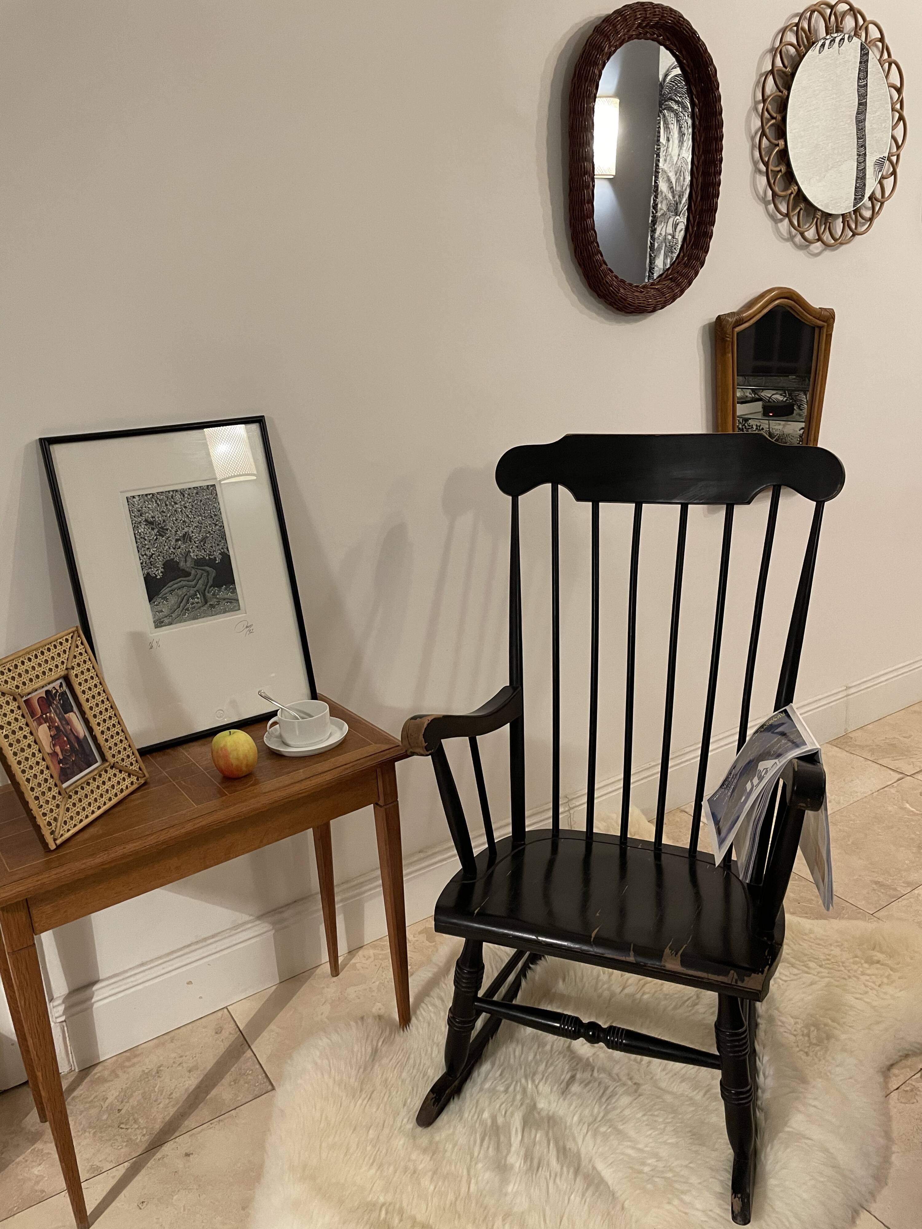 Scandinavian rocking-chair