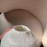 Paper Clay porcelain lamp