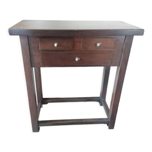 Table console à 3 tiroirs
