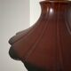 70s ceramic flower pendant light