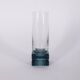Vintage Italian Blue Crystal Glasses, 1970s, Set of 11