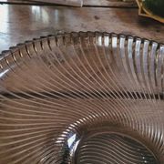 80s smoked glass cup